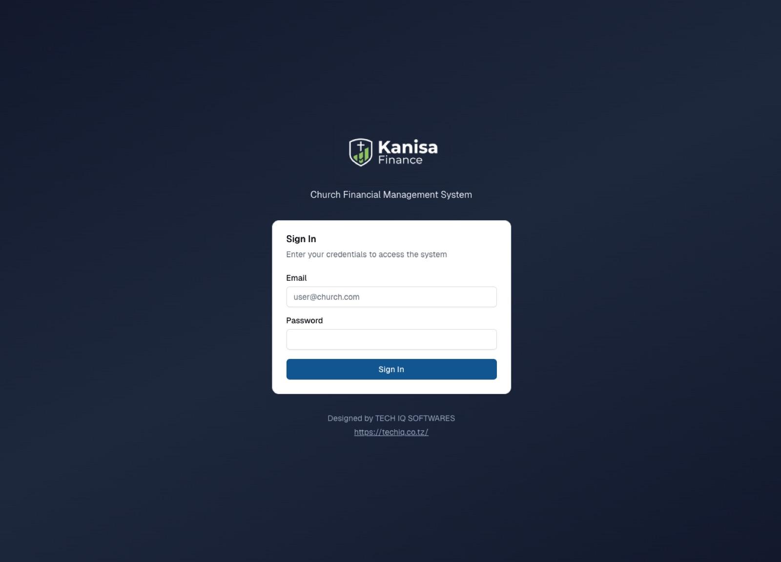 Kanisa Finance screenshot